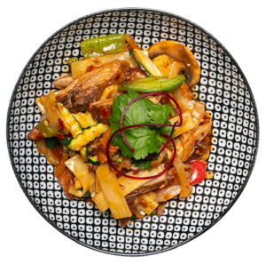 Ankfilé szechuan